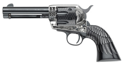 Pietta Great Western II DOGE 357 Mag 475quot Barrel 6 rnd  Black MPNGW357DOGE434NMB