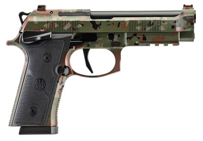 Beretta 92Xi 9mm 47quot Barrel Optic Ready 15 rnd  Flecktarn Camo MPNSPEC0744A15