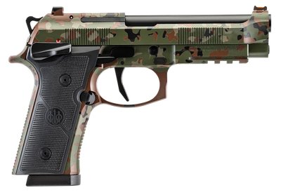 Beretta 92Xi 9mm, 4.7" Barrel, Optic Ready, 15 rnd - Flecktarn Camo [MPN:SPEC0744A15]