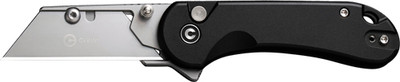 Civivi Utility Knife Elementum  2.26" Black W/3 Eb Clam Pack