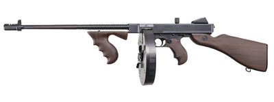 Auto-Ordnance 1927A-1 Lightweight Deluxe .45 ACP, 18" Barrel, 100 rnd - Black [MPN:T5P100D]