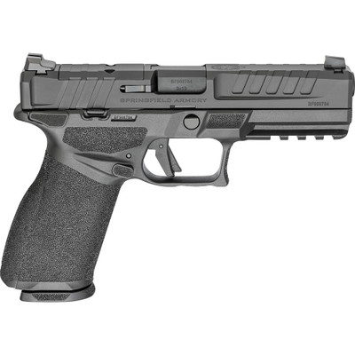 Springfield Armory Echelon 9mm, 4.5" Barrel, Viridian Green Dot, 10 rnd - Black [MPN:EC9459BMSLC-U-GU25]