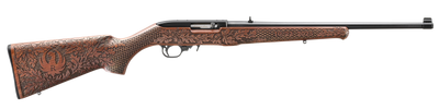 Ruger 1022 Sporter Collectors Series 22 LR 185quot Barrel 10 rnd  Walnut  Black MPN31237