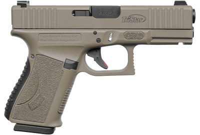 TriStar Apoc 9mm 402quot Barrel Fiber Optic 15 rnd  FDE MPN85772