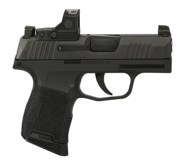 Sig Sauer P365 9mm 31quot Barrel ROMEORS 10 rnd  Black MPN3659BXR3PRS