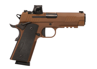 SIG SAUER 1911 X Carry 45 ACP 425quot Barrel RomeoX 8 rnd  Coyote MPN1911XCA45CXR3RXX