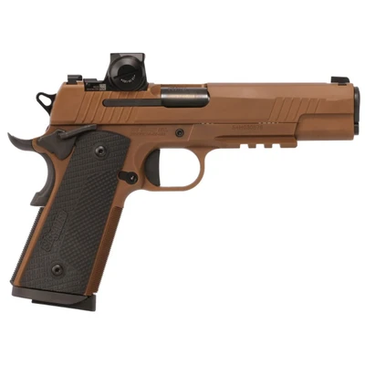SIG SAUER 1911 X Series .45 ACP, 5" Barrel, ROMEO-X, 8 rnd - Coyote [MPN:1911XR-45-CXR3-RXX]