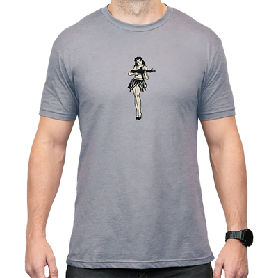Magpul Industries Corp Hula Girl Cvc Mag1117041l  Tshirt L