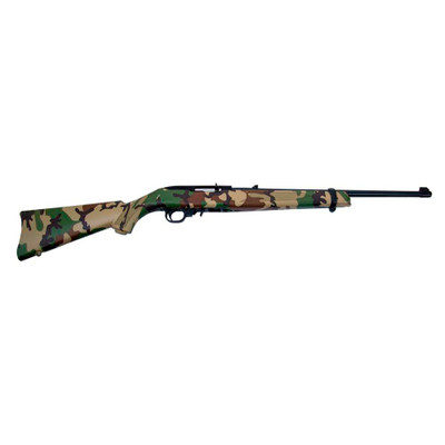 Ruger 1022 quotWoodsmanquot 22LR 185quot Barrel 10 rnd  Woodland Cam MPN31174