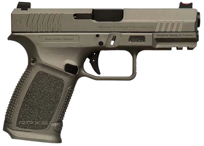 G-Force RPX9 Exodus Tactical 9mm, 4.02" Barrel, 15 rnd - Grey [MPN:GFRPX3C9TGF]