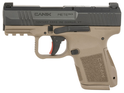 Canik Mete MC9 9mm 318quot Barrel CA Compliant Optic Ready 10 rnd  FDEBlack MPNHG7651CABDN