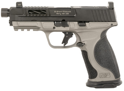 Ed Brown Fueled MampP Match 9mm 475quot Barrel Optic Ready 19 rnd  GrayBlack MPNMPFMATCH