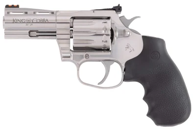 Colt Firearms King Cobra Target .22 LR, 3" Barrel, 10 rnd - Stainless [MPN:ZKCOBRA22SP3RFO]