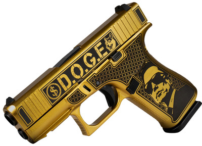Glock 43x Slim 9mm 101 341quot Black GMB Barrel DOGE MPN UX4350204NDGE