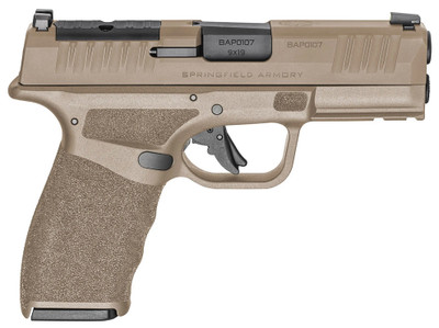 Springfield Hellcat PRO 9MM 38quot Barrel Optic Ready 10 rnd  FDE MPNHCP9379FOSPLC