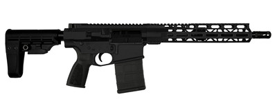 Live Free Armory 762x51mm 1250quot Barrel Pistol Brace 20 rnd  Black MPN LFBR82101