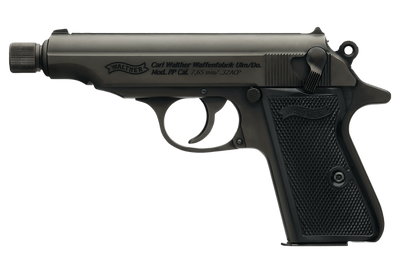 Walther Arms PP SD 32 ACP 390quot Barrel 8 rnd  Black MPN4796063