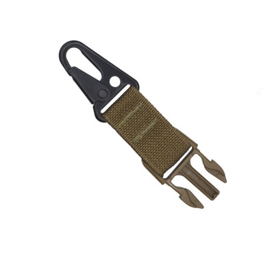 TacShield Sling Attachment Side Release Buckle for HK Snap Hook Coyote