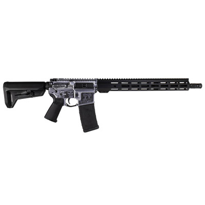 Shark Coast Tactical "Day of the Dead" 5.56mm, 16" Barrel, 10 rnd - Stainless [MPN:300-246-1000-04CC]