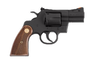 Colt Python .357 Magnum, 2.5" 6rd - Matte Blued Wood Grips [MPN: PYTHONBM2WTS]
 