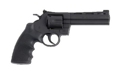 Colt Python .357 Magnum, 5", 6rd - Matte Blued Black Hogue Grips [MPN: PYTHONBM5RNS]