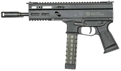 Grand Power SP9A3 Enhanced Stribog 9mm 16quot Barrel 30 rnd  Black MPN810091158005