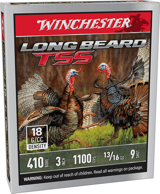 WINCHESTER LONG BEARD .410 BORE, 3in. 13/16oz. #9 Shot,  - 5 rounds [MPN: LBTSS4139]
