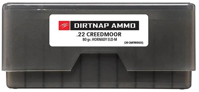 Fierce Firearms Dirtnap 22 Creedmoor, 80gr, ELDM - 20 rounds [MPN: DNP22CM80GRELDM]
