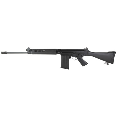 DS Arms, SA58, 7.62 NATO, 21" Medium Contour Barrel, Matte Finish, Black, Fixed Stock, 20 Rounds, 1 Magazine [MPN: SA5821MCCM-A]