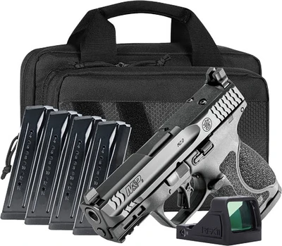 Smith amp Wesson MampP9 M20 9mm 36quot Barrel Viridian RFX11 15 rnd  Black MPN14781