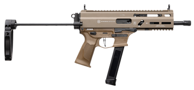 Grand Power SP9A3G Stribog 9mm 8quot Barrel Glock Mag TAILHOK Brace 33 rnd  FDE MPN197892030007