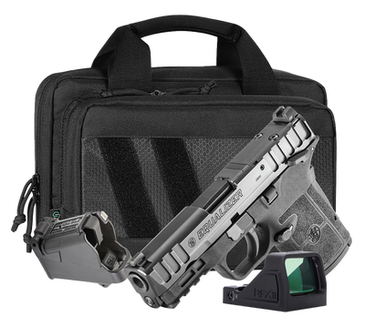 Smith amp Wesson Equalizer Bundle 9mm 368quot Barrel Viridian RFX11 15 rnd  Black MPN14718