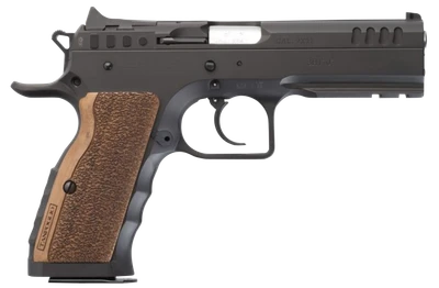 Tanfoglio Defiant Stock 9mm, 4.50" Barrel, 16 rnd - Black [MPN:TFSTOCKI9]