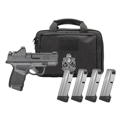 Springfield Hellcat, 9mm,  3" Barrel, Osp U-Dot, 11/13 Rd, Gear Pack [MPN: HC9319BOSPPAC]