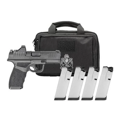Springfiel Hellcat Pro, 9mm, 3.7' Barrel, Osp, 15 Rd, Gear Pac [MPN: HCP9379BOSP15PAC]