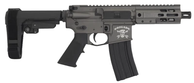 BRIGADE BM-15 5.56 Nato, 5" Barrel, SBA3 Brace, 30 rnd - Tungsten [MPN:A5615532M]