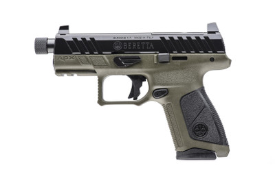 Beretta APX A1 Tactical 9mm 420quot Barrel Optic Ready 17 rnd  OD Green MPNJAXA1C917TAC