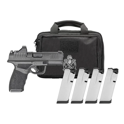 Springfield Armory Echelon 40C Gear Pac 9mm 4quot Barrel Viridian RFX11 15 rnd  Black MPNEC9409B15PAC