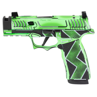 Sig Sauer XMacro Komodo Anime 9mm 31quot Comped Barrel Optic Ready 17 rnd  Green MPN300258042114