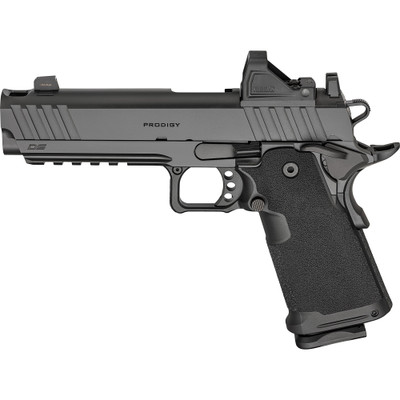 Springfield 1911 DS Prodigy Comp 9mm 5quot Barrel Viridian Green Dot 10 rnd  Black MPNPH9119AOSLCCOMPPAC