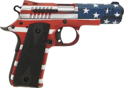 CITADEL 1911-A1 .380 ACP, 3.75" Barrel, 7 rnd - Flag [MPN:CIT380USA]