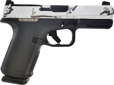 Ruger Rxm 9mm 4quot Barrel Optic Ready 15 rnd  WHITE CAMO MPN19421