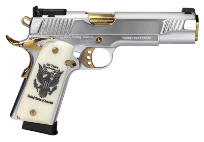 Girsan MC1911 250th Anniversary 45 ACP 5quot Barrel 8 rnd  StainlessGold MPN391094