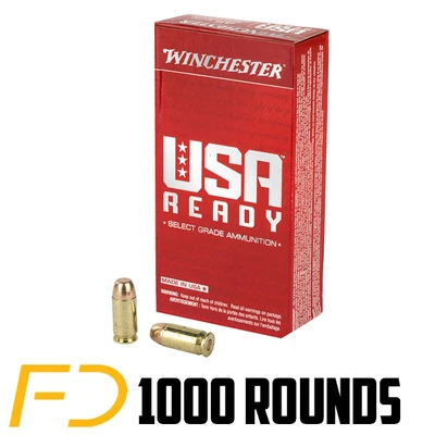 Winchester .45 ACP, 230gr, FMJ - 1000 Rounds [MPN: RED45]