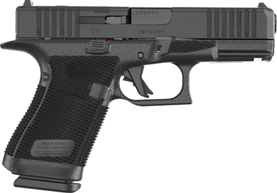 Glock G19 Gen6 9mm 402quot barrel 101 rnd Optic Ready Serrated Slide  Black MPN P61950201