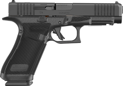 Glock G17 Gen6 9mm Luger 449quot barrel 101 rnd Optics Ready Serrated Slide  Black MPN P61750201