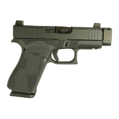 Glock 43X MOS 9mm 34quot Barrel Comp 10 rnd  Black MPNUX4350201FR MODBLKCS