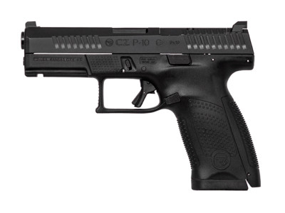 CZ P10 C 9mm 4quot Barrel Optic Ready 15 rnd  Black MPN89361