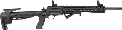 Iver Johnson 1000 .410 GA, 20" Barrel, Revolver Tactical, 6 rnd - Black [MPN:IJ1000T]