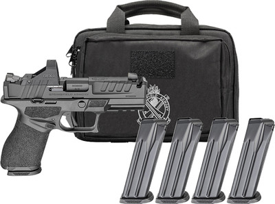 Springfield Armory Echelon 40C Comp 9mm 4quot Barrel Viridian RFX11 18 rnd  Black MPNEC9409BCOMPPAC